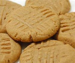 Christmas Peanut Butter Cookies