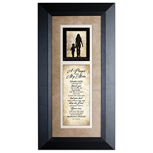 A Prayer for My Mom 8 x 16 Wood Wall Art Frame Plaque by James Lawrence