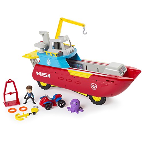 Nickelodeon Paw Patrol – Sea Patrol – Sea Patroller Transforming Vehicle with Lights and Sounds