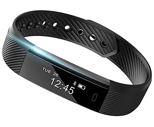 Smart Band: Heart Rate Monitor Fitness Activity Tracker Watch Step Walking Sleep Counter Wireless Wristband Pedometer Exercise Tracking Sweatproof Sports Bracelet ALL iPhone ALL Android Smart Phones