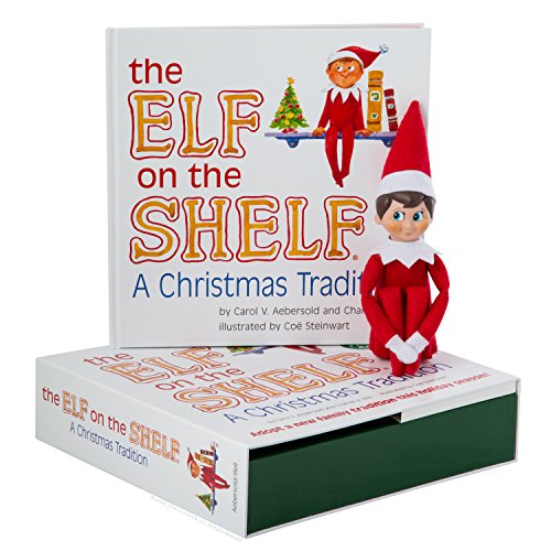 Elf on the Shelf: A Christmas Tradition (blue-eyed boy)